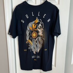 Sullen Art Co. Black Graphic T-Shirt